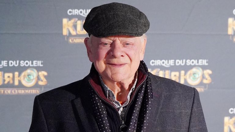 Sir David Jason attends the premiere of Cirque du Soleil&#39;s Kurios: Cabinet of Curiosities at the Royal Albert Hall, London. Picture date: Wednesday January 18, 2023.