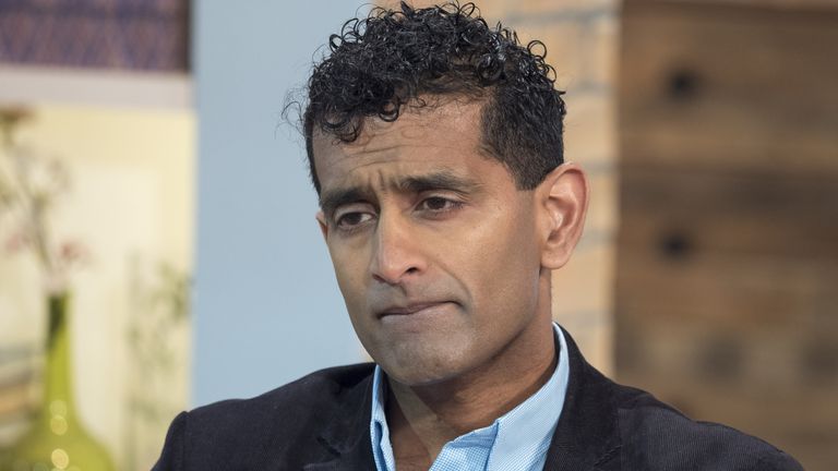 Dr Ravi Jayaram. Pic: Rex/ITV/Shutterstock