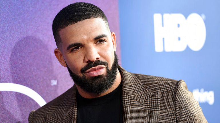 Drake, an executive producer of the HBO drama series "Euphoria," poses at the premiere of the series at the ArcLight Hollywood, Tuesday, June 4, 2019, in Los Angeles. (Photo by Chris Pizzello/Invision/AP)


