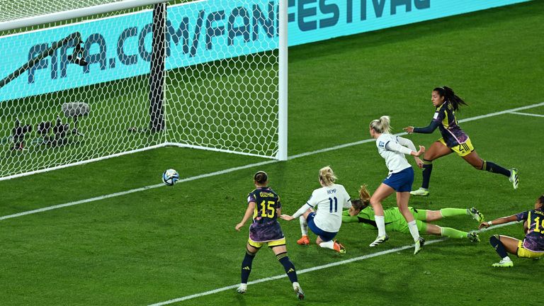 Women's World Cup: England's Lionesses through to semi-final after beating  Colombia | World News | Sky News