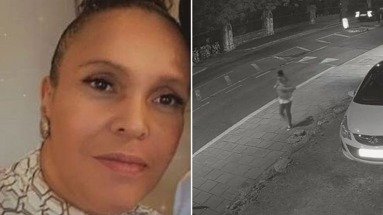 EMBARGOED TO 0001 3 AUGUST 2023
CCTV footage shows the last sighting of Fiona Holm