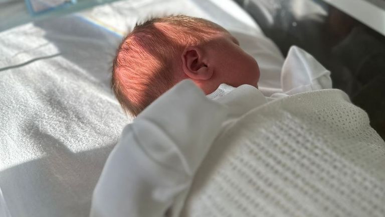 Henry is Harry and Kate Kane&#39;s fourth child. Pic: @HKane/X