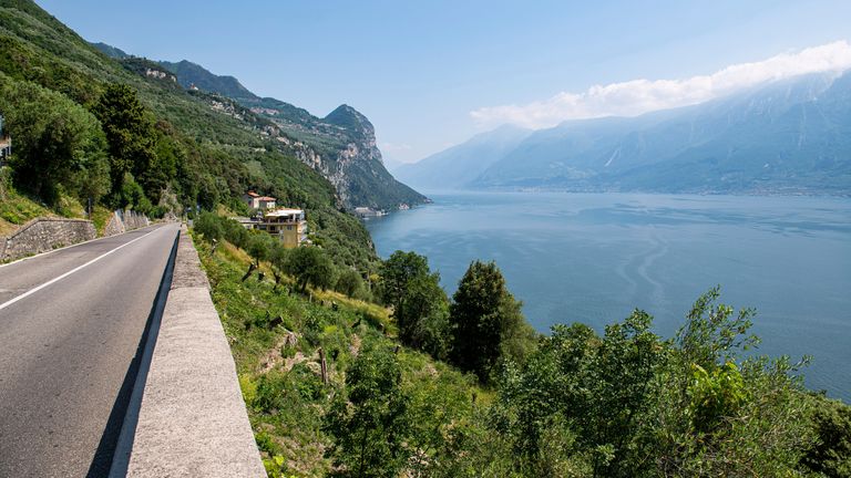Lake Garda. Pic: AP