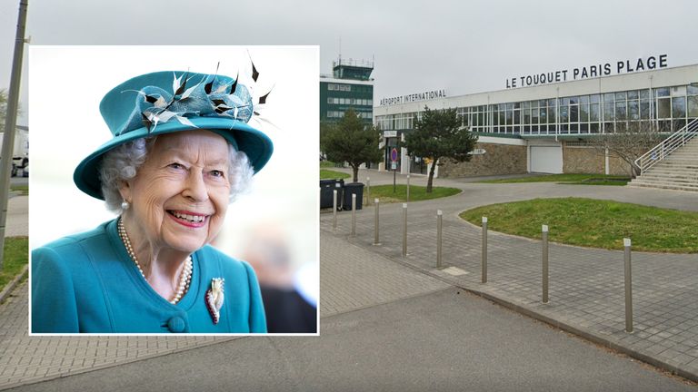 Elizabeth II Le Touquet-Paris-Plage International Airport has been approved by King Charles