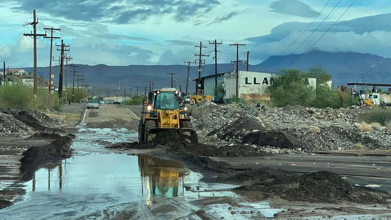 The aftermath in Baja California Pic: Edith Aguilar