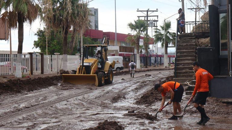 The aftermath in Baja California Pic: Edith Aguilar