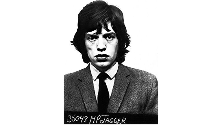 Mick Jagger was arrested by Police for drug use during a party at guitarist Keith Richards&#39; home 