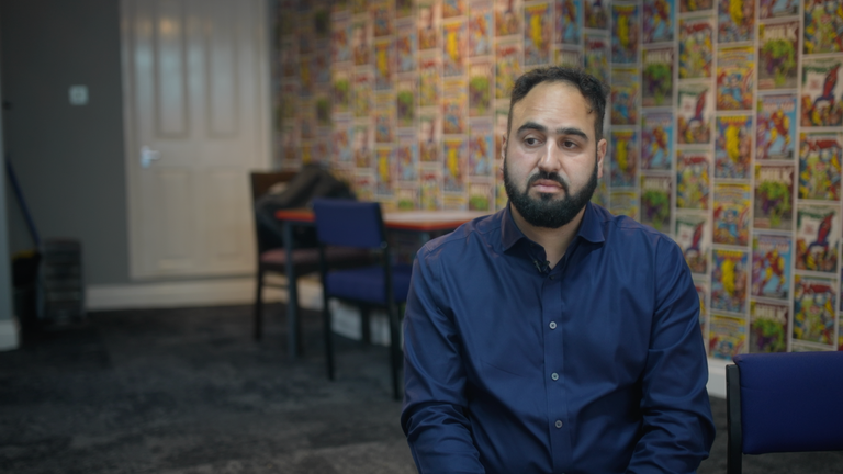 Mobeen Hussain, who founded a community hub and cafe in Queensbury, on the outskirts of Bradford, says some people have an unrealistic view of how easy it will be to build a new life in Britain.