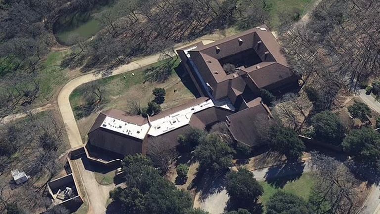 The Monastery of the Most Holy Trinity in Arlington, Texas
Pic:Bing Maps