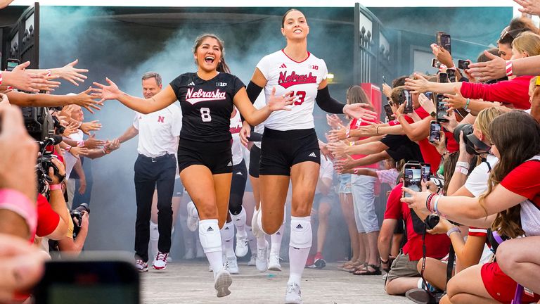 NCAA Womens Volleyball: Omaha at Nebraska