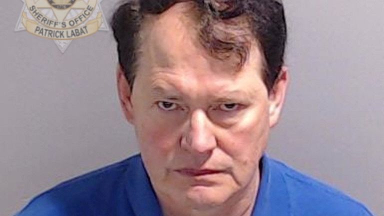 Ray Smith, a lawyer who previously represented former U.S. president Donald Trump in Georgia, is shown in a police booking mugshot released by the Fulton County Sheriff&#39;s Office