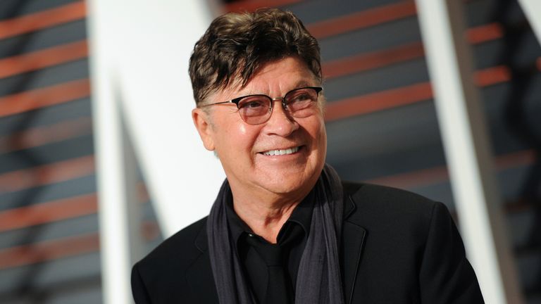 Robbie Robertson in Beverly Hills in 2015. Pic: AP