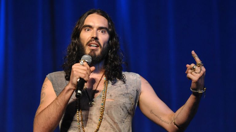 Russell Brand in 2012 Afb: AP