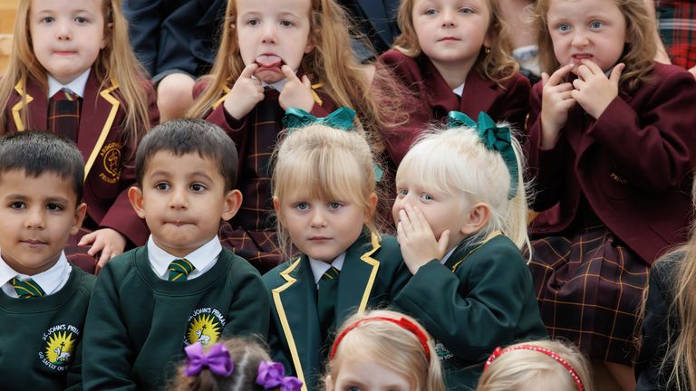 Inverclyde dubbed 'Twinverclyde' as 17 sets of twins prepare to start school