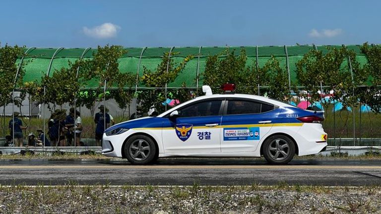 Police at Scout Jamboree