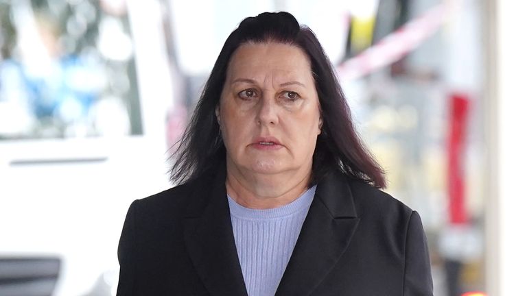 Susan Letby, the mother of Lucy Letby arrives at Manchester Crown Court ahead of the verdict in the case of nurse Lucy Letby who is accused of the murder of seven babies and the attempted murder of another ten, between June 2015 and June 2016 while working on the neonatal unit of the Countess of Chester Hospital. Picture date: Wednesday August 9, 2023. PA Photo. See PA story COURTS Letby. Photo credit should read: Jacob King/PA Wire