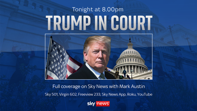 Trump Sky News coverage