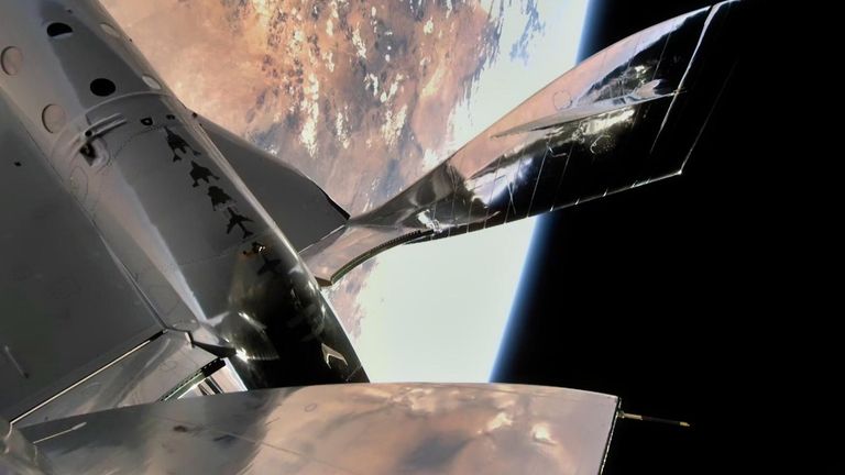 VSS Unity. Pic: Virgin Galactic