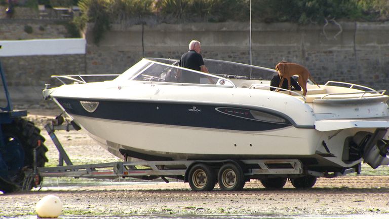 Boat in Abersoch, Gwynedd