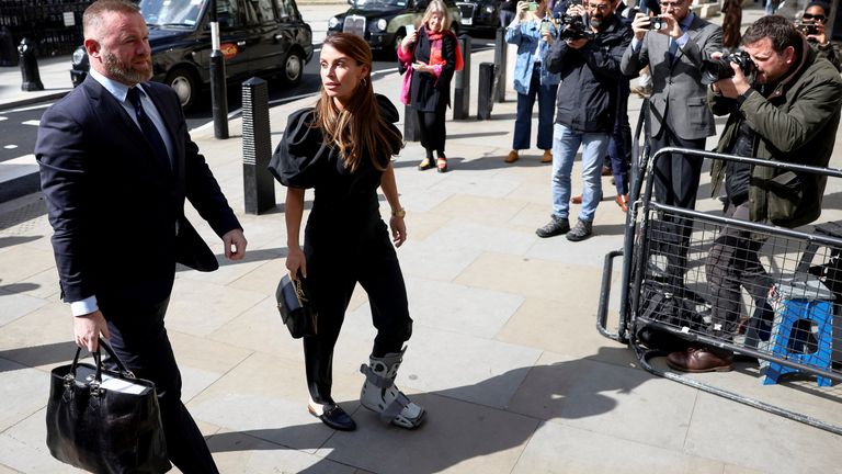 Coleen Rooney and her husband, Wayne