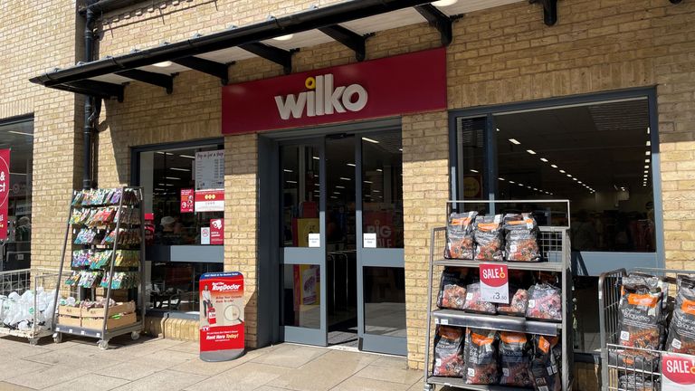 A general view of Wilko store in Ely, Cambridgeshire, as the budget retailer has entered administration after failing to secure a rescue deal, putting around 12,000 jobs in jeopardy. The chain, which runs more than 400 stores across the UK, told staff on Thursday that it has hired administrators from PwC to oversee the process.