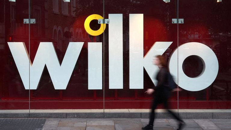 Stock image of a Wilko store