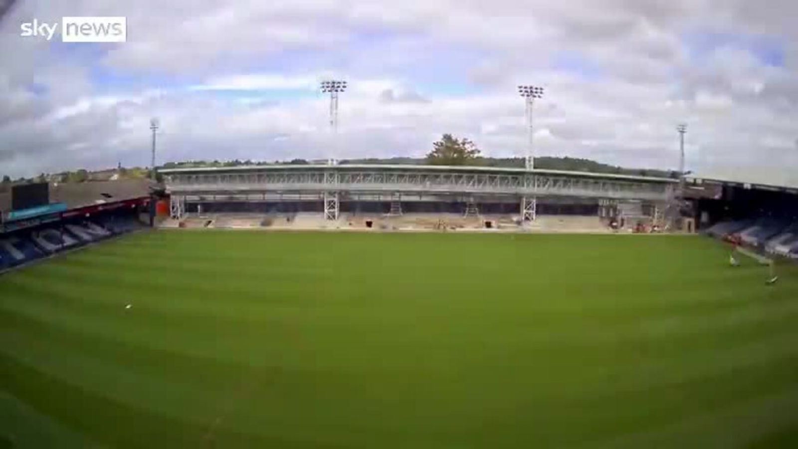 Luton Town: Timelapse Shows Newly Promoted Side Get Ready For Premier ...