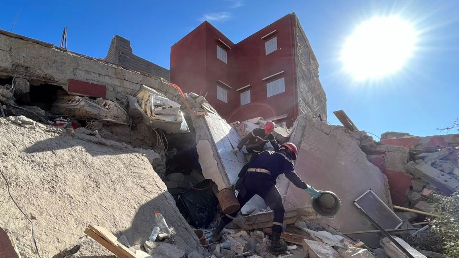 How Morocco earthquake rescuers will be working as 'golden period' for survival ticks by