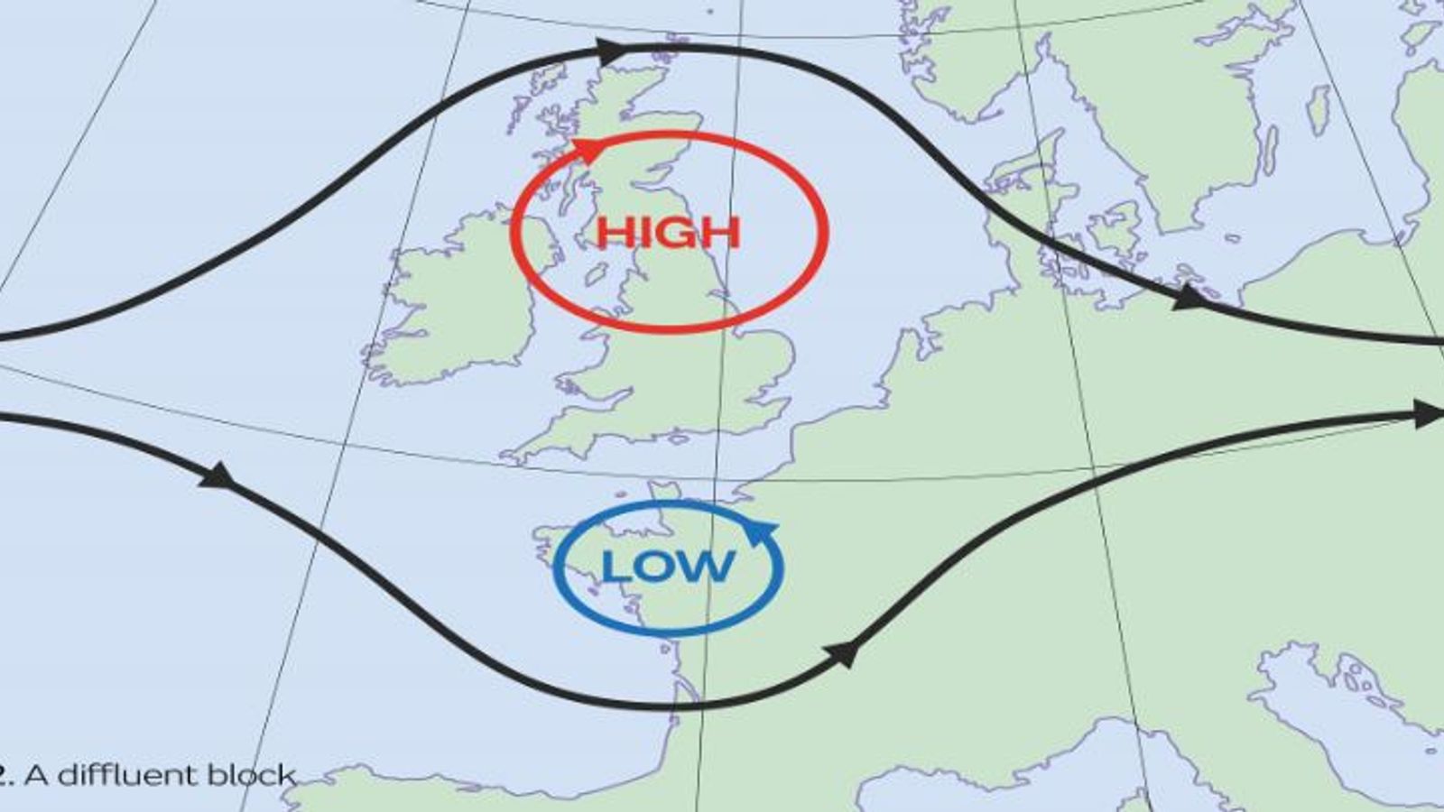 UK heatwave: What is an omega block - and how is it causing our extreme ...