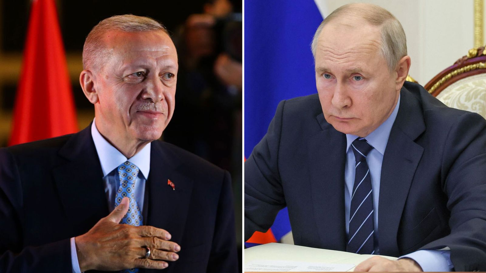 Путин и Ердоган се срещат: Лидерите на Русия и Турция ще обсъдят Украйна и зърното в Сочи следващата седмица
