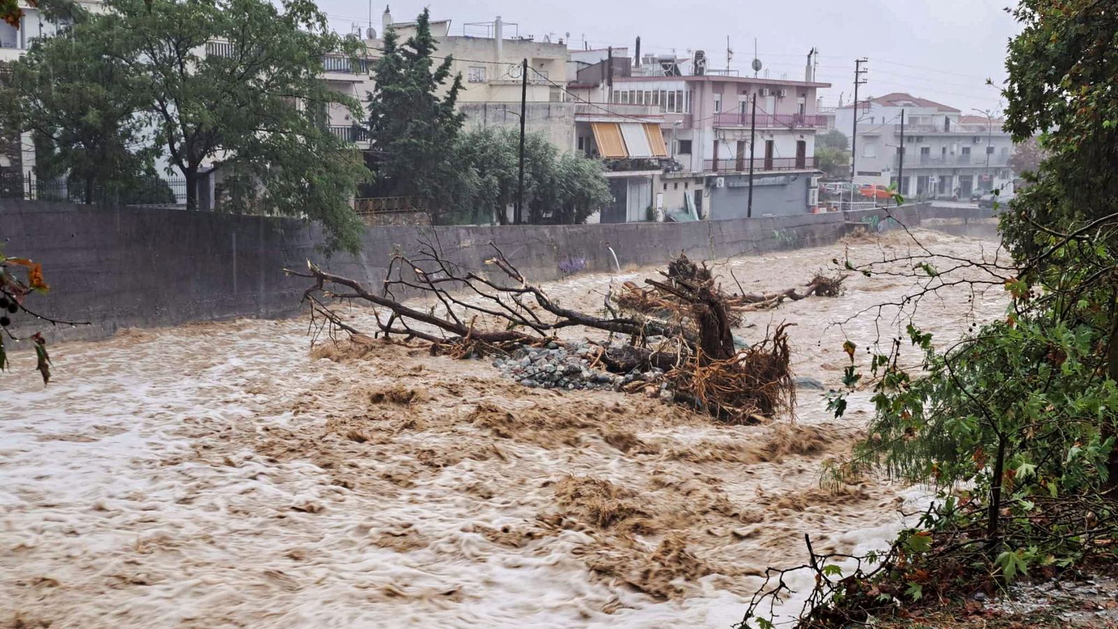 Greece Fierce rainstorms trigger deadly floods across western and