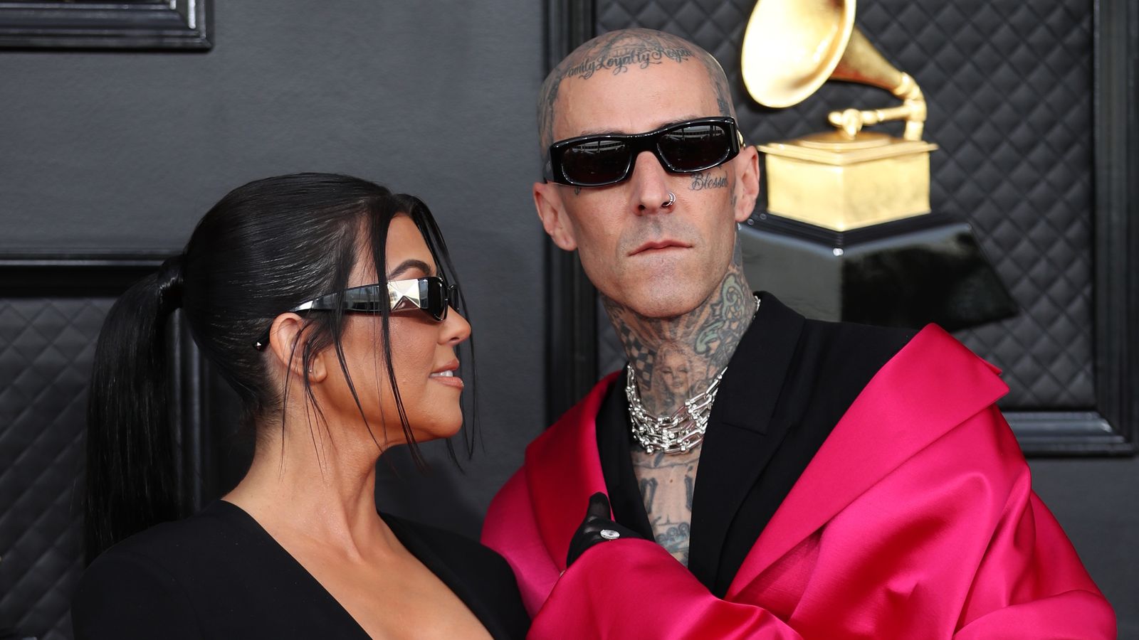 Kourtney Kardashian and husband Travis Barker share first pictures of baby  son Rocky, Ents & Arts News