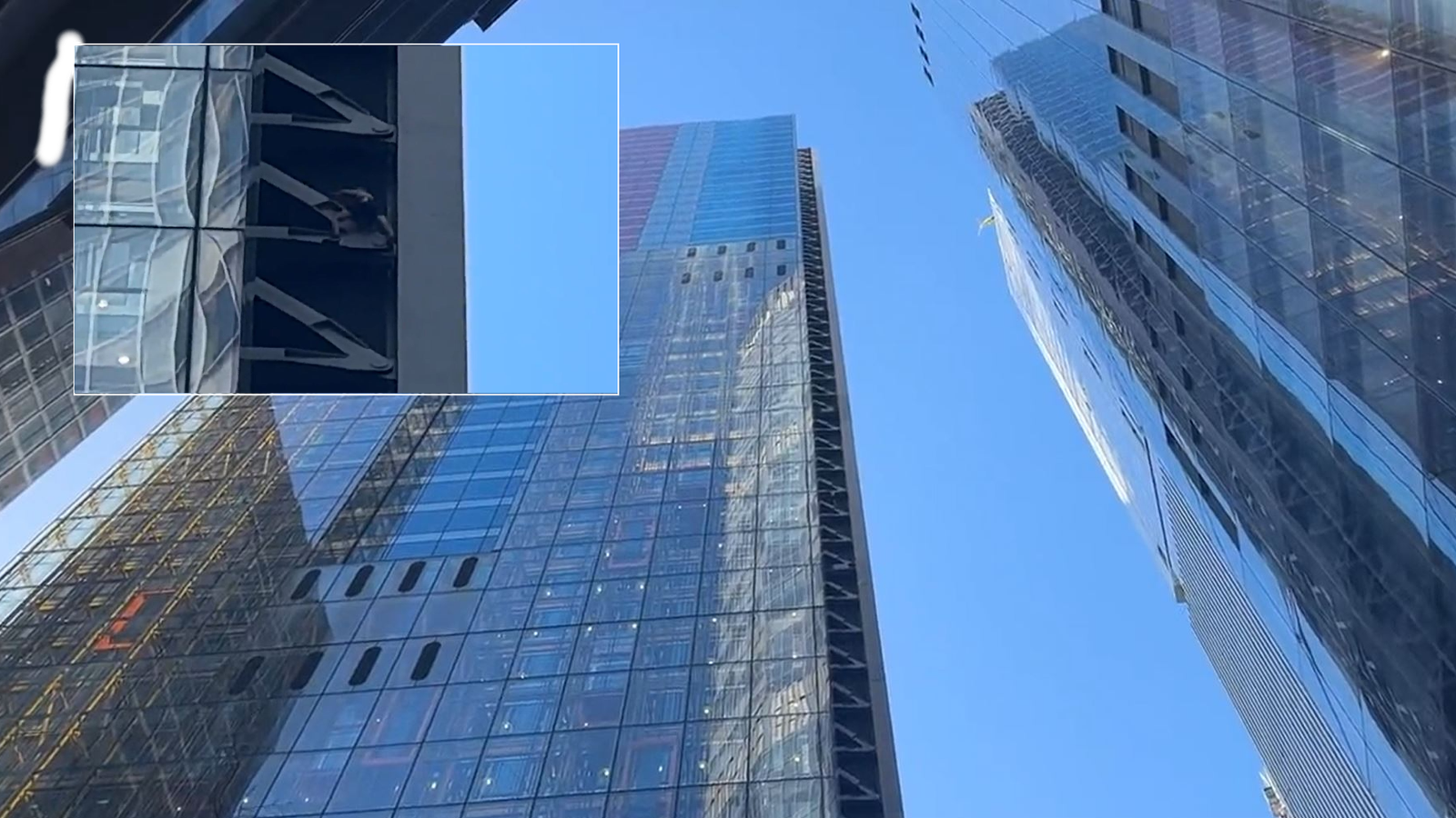 Man arrested after free-climbing London's 'Cheesegrater' skyscraper