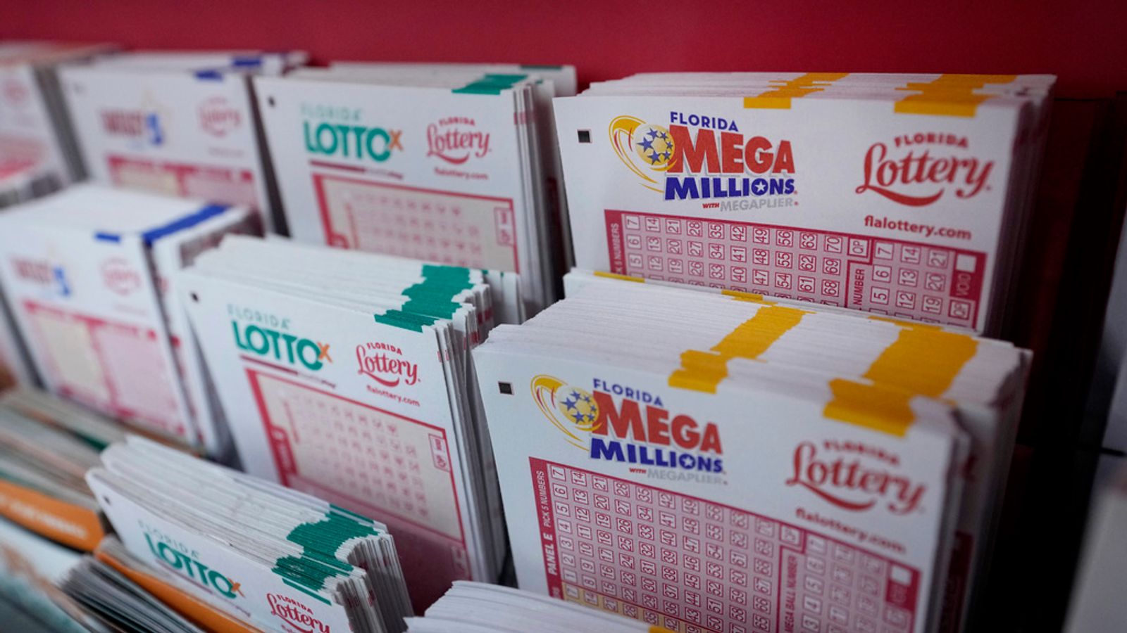 Mega Millions jackpot winner claims .6bn prize after buying ticket in Florida supermarket