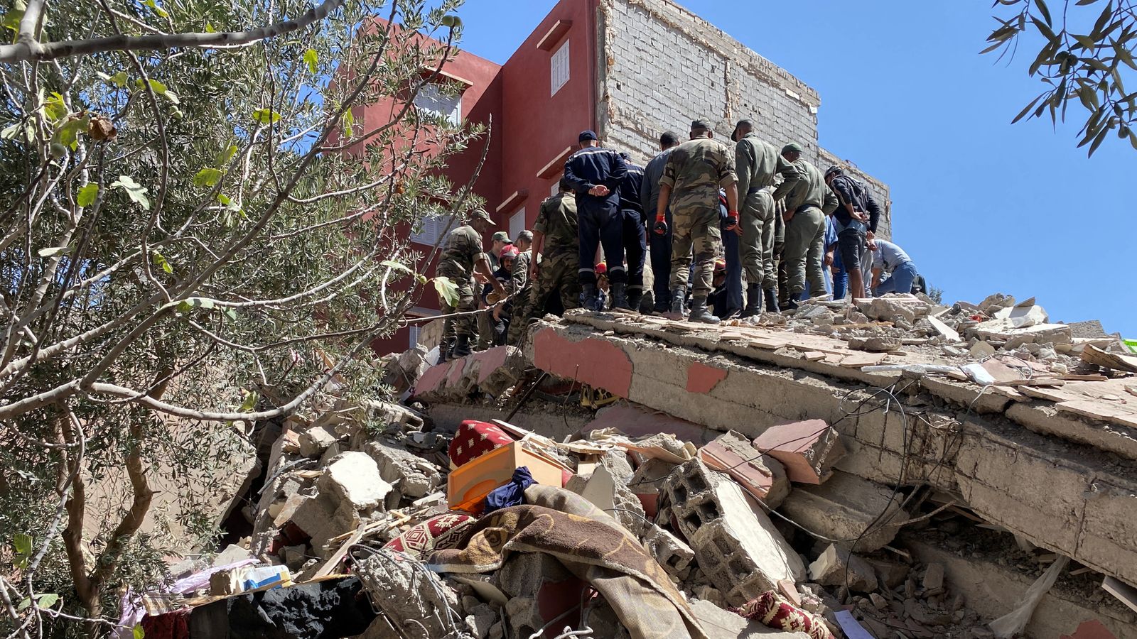 Morocco's deadly earthquake in pictures World News Sky News