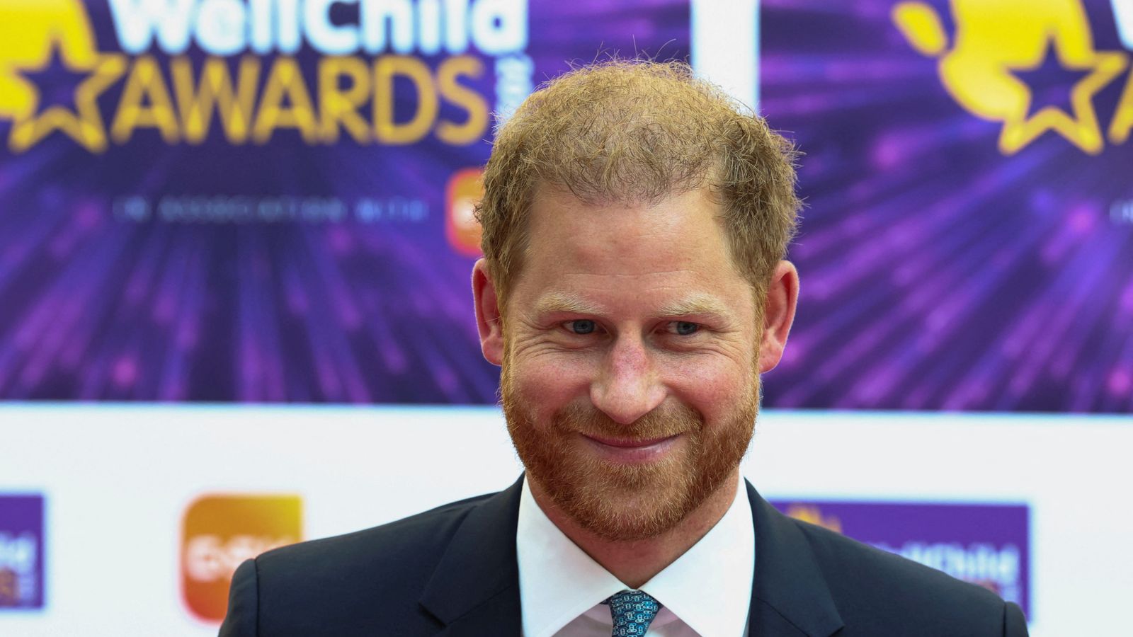 Prince Harry arrives in London for WellChild Awards UK News Sky News