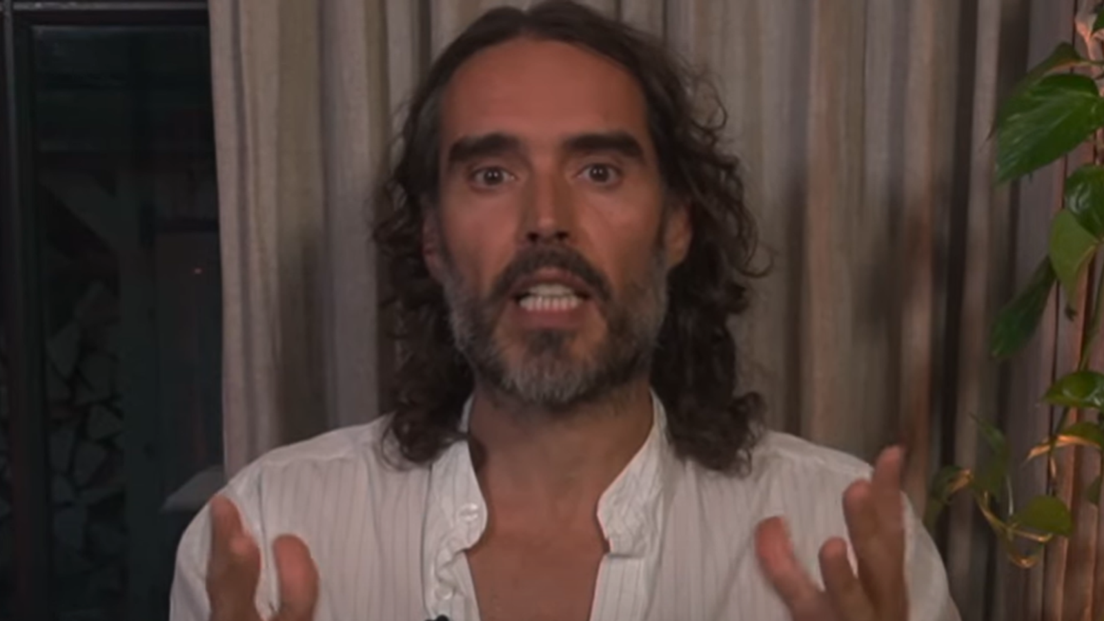 Russell Brand breaks his silence - telling followers it has been a 'distressing' week