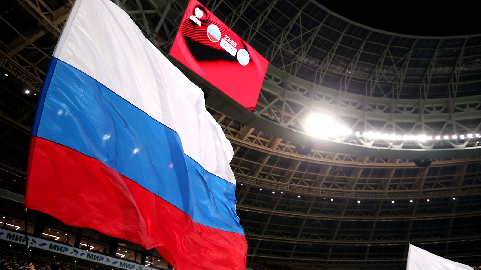 Three UEFA vice presidents opposed ending blanket ban on Russia teams
