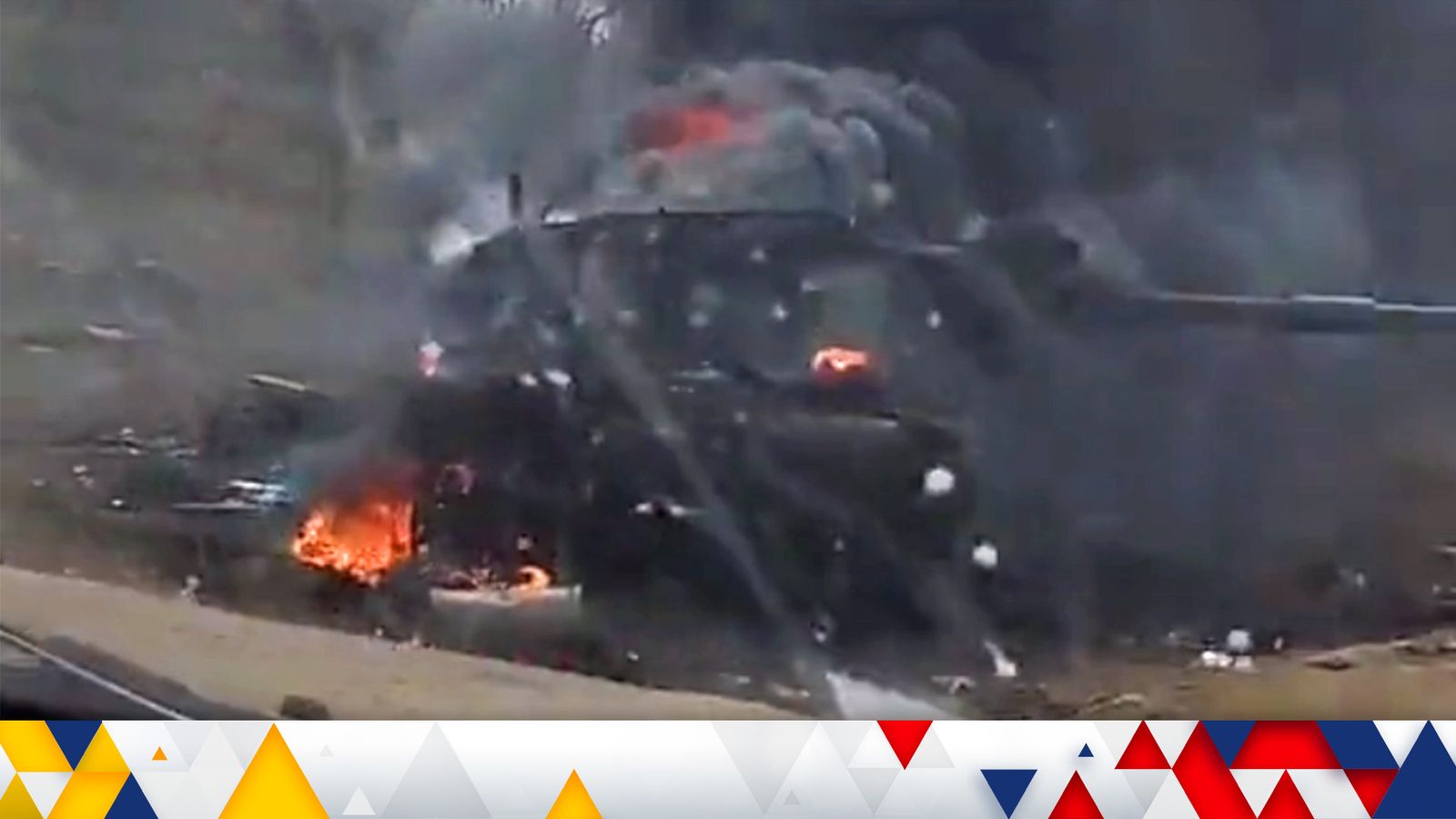 Война в Украйна: Британският танк Challenger 2 е унищожен в Украйна - официални лица