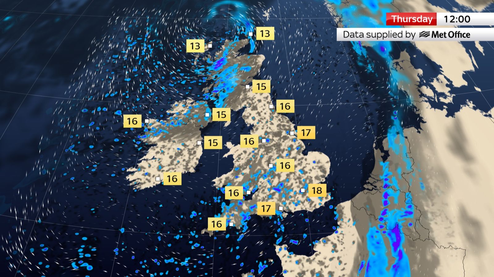 UK weather Remnants of two hurricanes sweeping the country this week