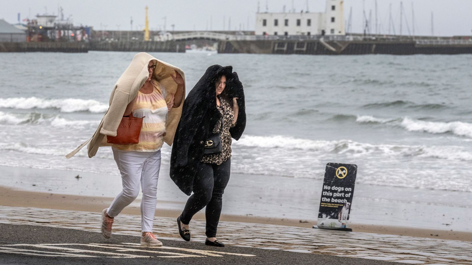 Бурята Агнес: „Най-лошото предстои“ в Обединеното кралство – с вече регистрирани ветрове със скорост 80 мили в час