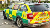 An emergency fast response car for the ambulance service in Devon. File pic