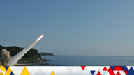 United States and South Korean troops utilizing the Army Tactical Missile System (ATACMS) and South Korea&#39;s Hyunmoo Missile II, fire missiles into the waters of the East Sea, off South Korea, July 5, 2017. 8th United States Army/Handout via REUTERS ATTENTION EDITORS - THIS IMAGE WAS PROVIDED BY A THIRD PARTY