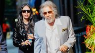 Noor Alfallah and Al Pacino 