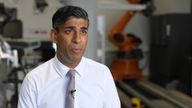 Prime Minister Rishi Sunak pointed out that when Labour was in power there were "10 times the number of escapes" compared to the the 13 years of Conservative-led government. 
