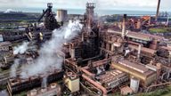 PABest A general view of Tata Steel&#39;s Port Talbot steelworks in south Wales where workers are facing huge job losses following an expected announcement by the Government about a deal to decarbonise the company&#39;s UK operations. Picture date: Friday September 15, 2023.