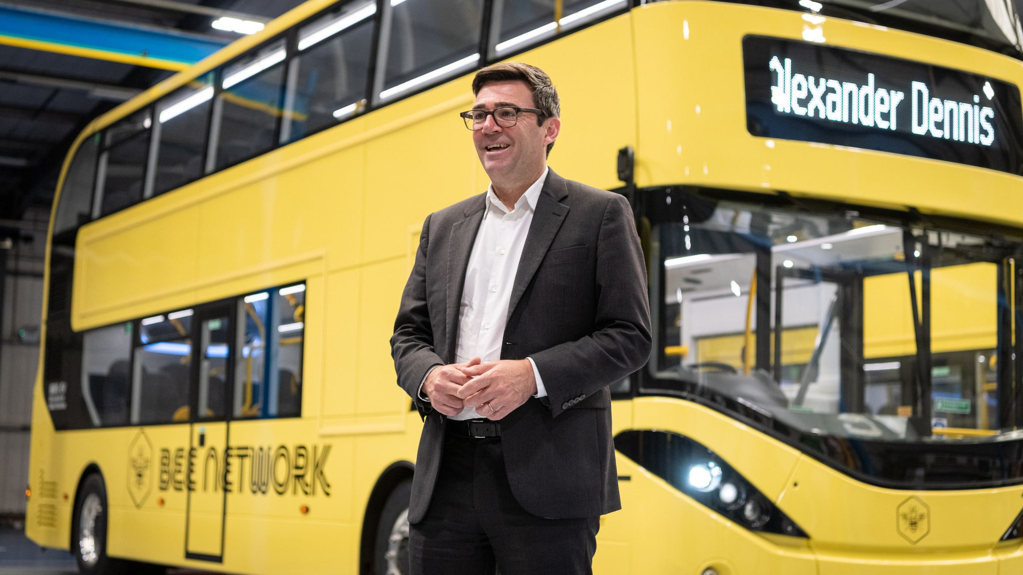 Manchester's Bee Network Buses Roll Out As Part Of 'symbolic' Public ...