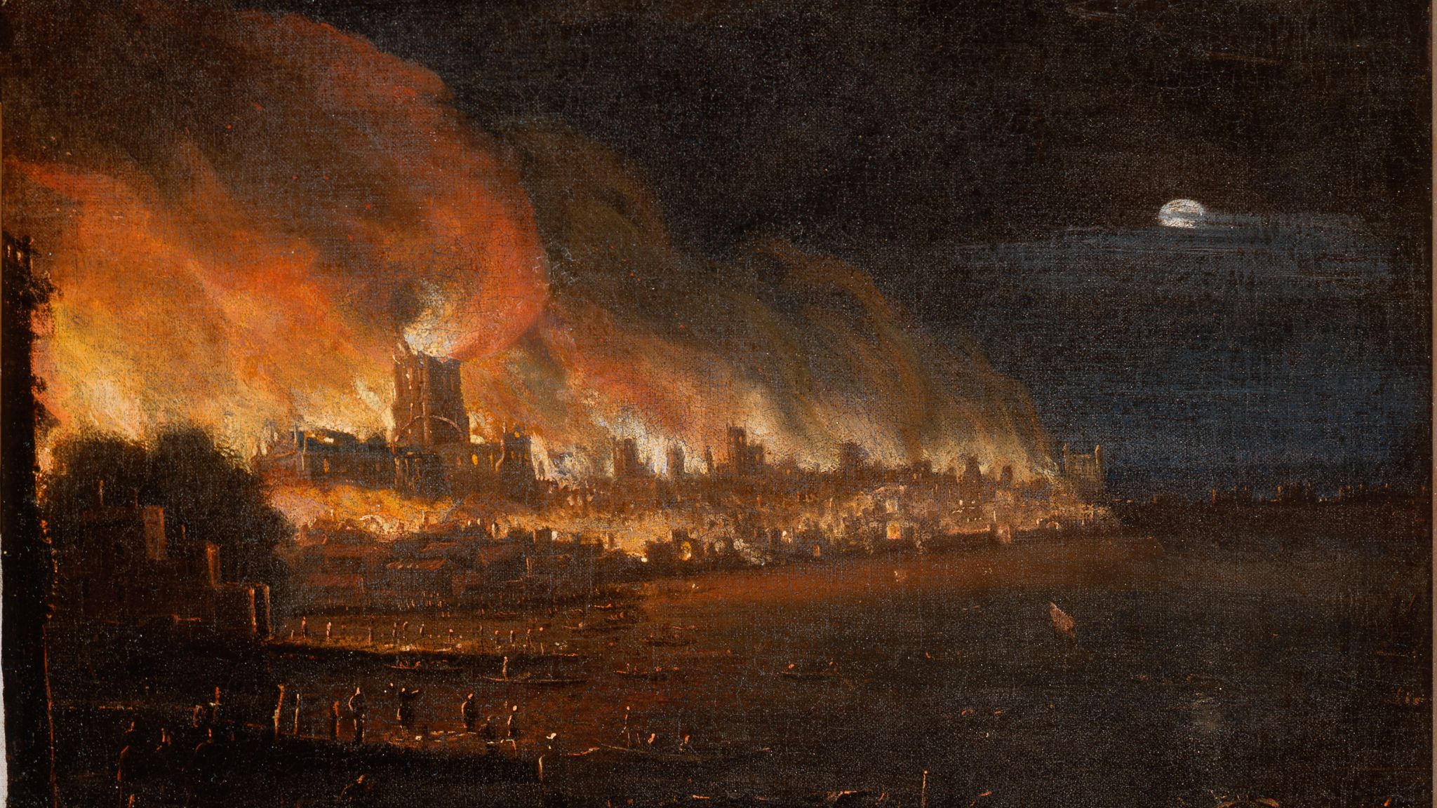 Лондон 1666. Лондонский пожар 1666. Лондон 1666. The great fire of london broke. Горящий город средневековье.