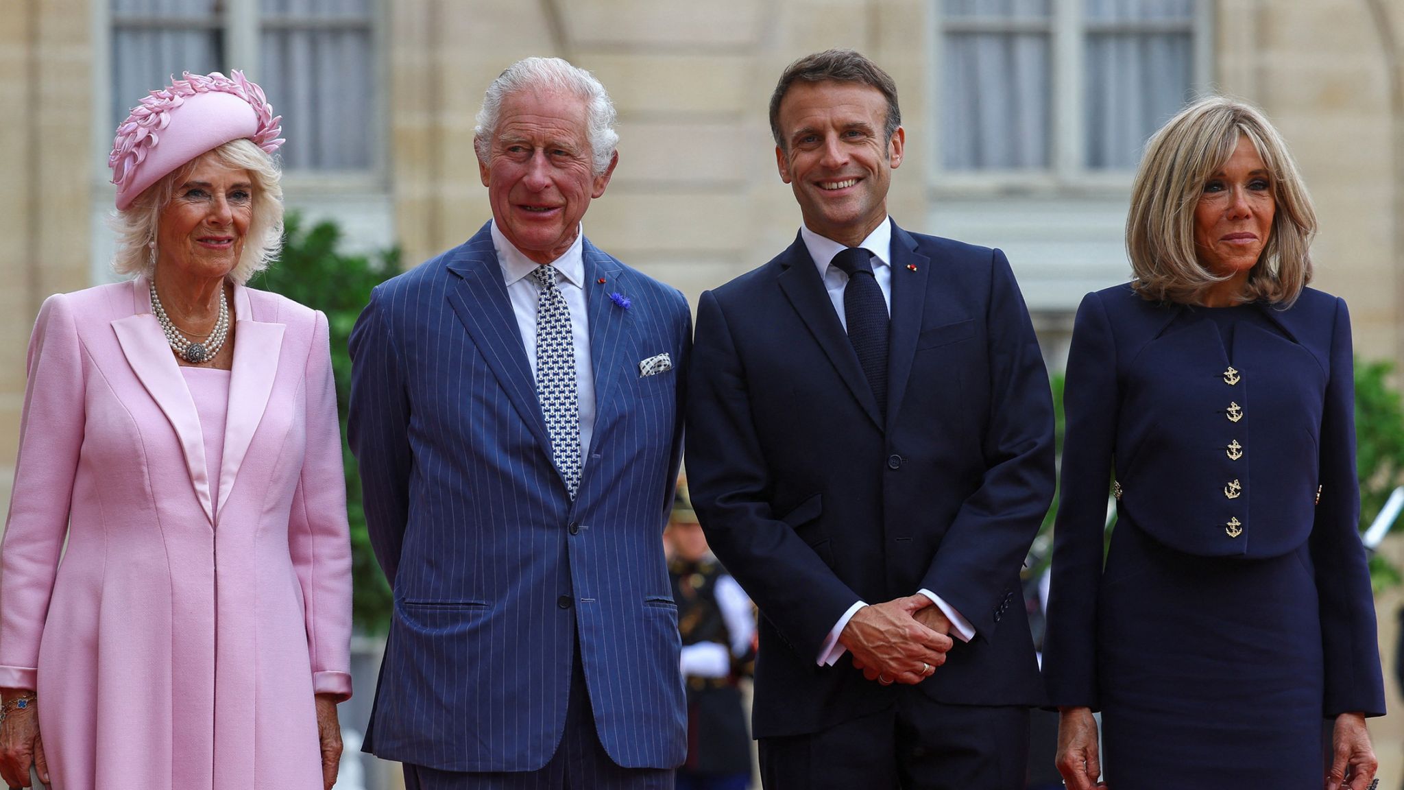 King Charles and Queen Camilla guests of honour at Palace of Versailles ...