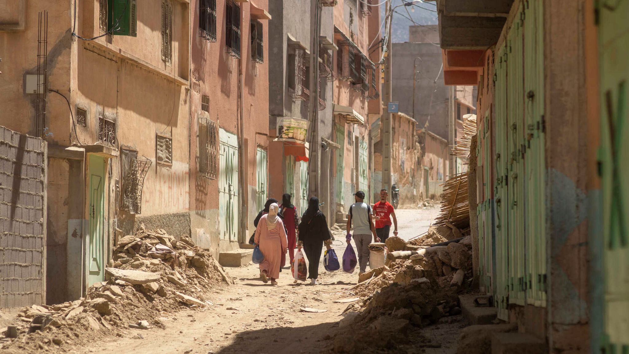 Morocco earthquake: Inside Amizmiz, the tourist town 'ripped apart